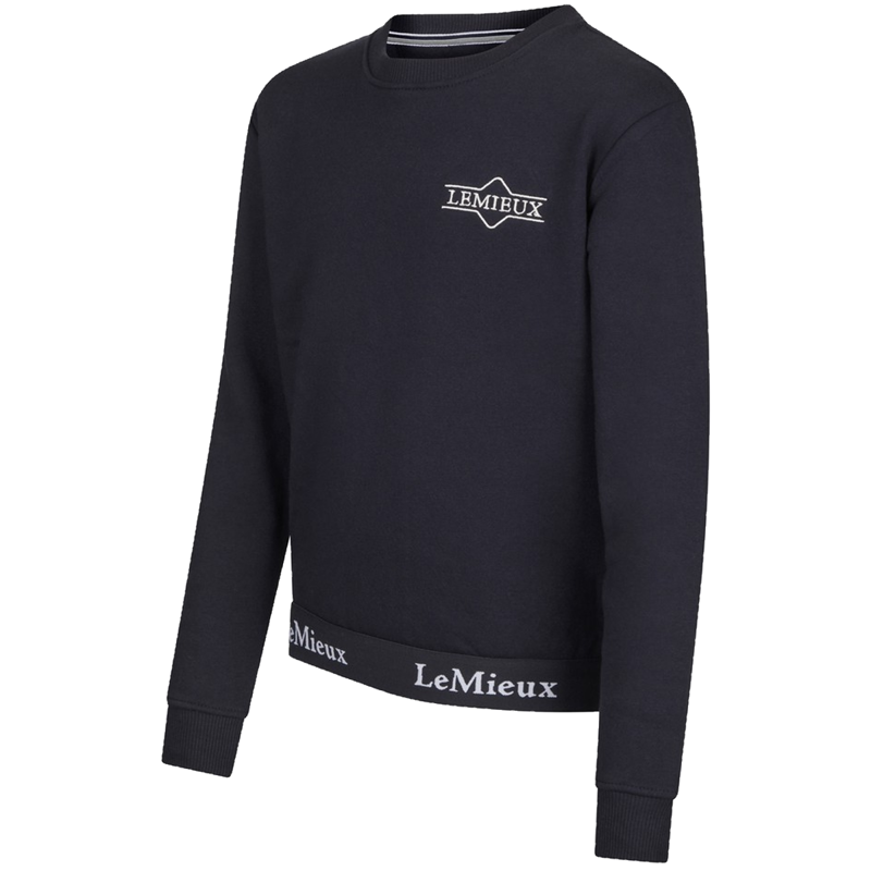 Young Rider Lightweight Long Sleeve Top - Navy-1